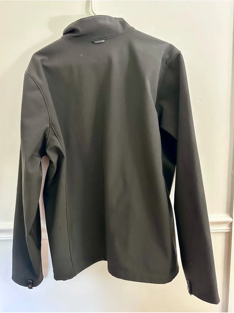 Men’s The North Face Apex Bionic Softshell Jacket Black L Windproof Fleece Lined
